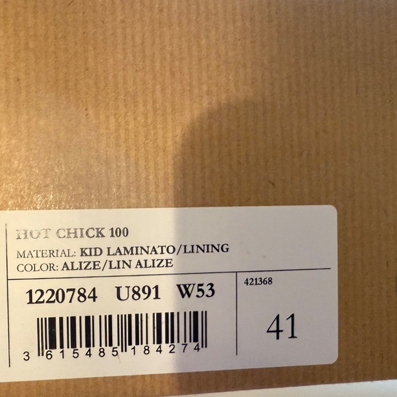 CHRISTIAN LOUBOUTIN HOT CHICK 100 METALLIC BLUE LIMITED EDITION SIZE 41 - Picture 10 of 10